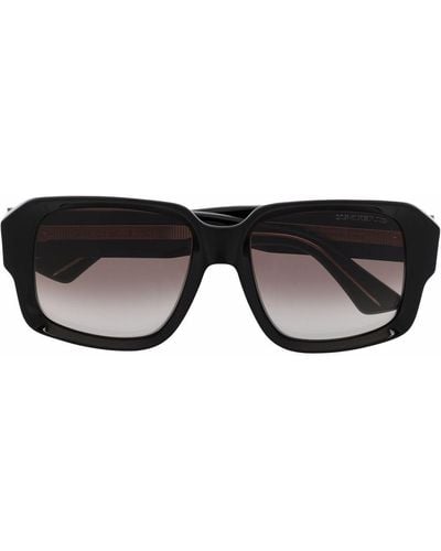 Cutler and Gross Gafas de sol con montura cuadrada - Negro