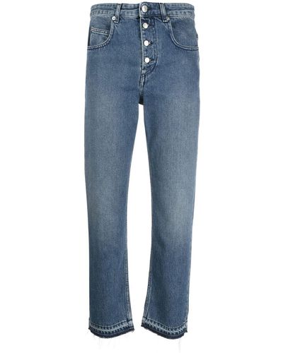 Isabel Marant Slim-fit Jeans - Blauw