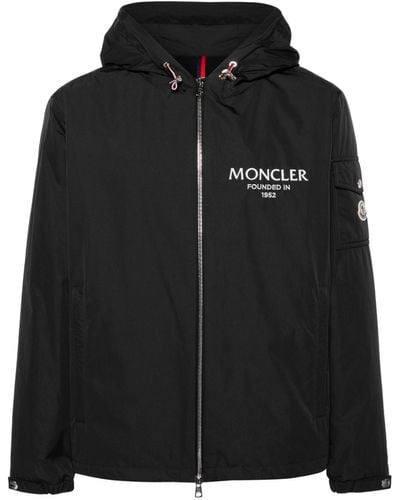 Moncler Hooded Down-feather Puffer Jacket - Black