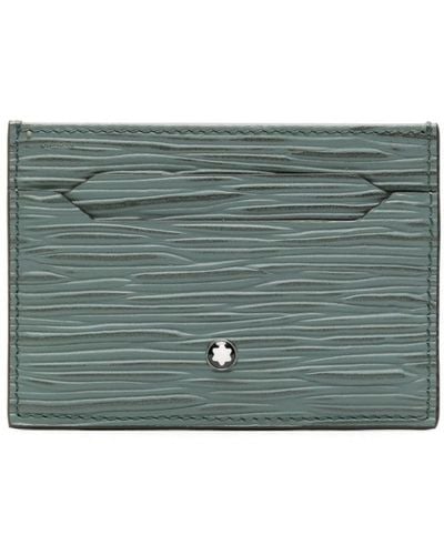Montblanc 4810 Leather Cardholder - Gray