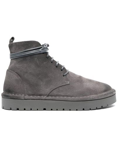 Marsèll Lace-up Ankle Boots - Grey