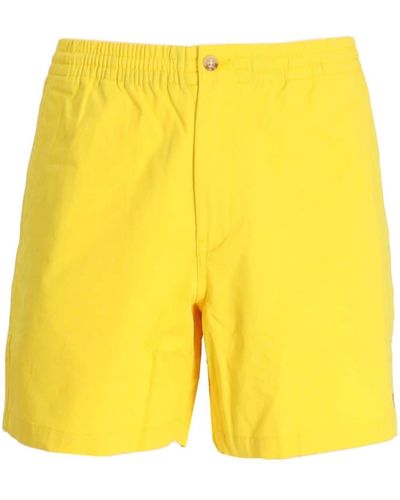 Polo Ralph Lauren Polo Pony Mid-length Shorts - Yellow