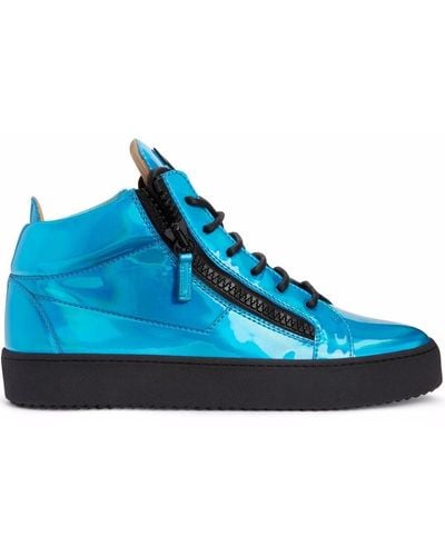 Giuseppe Zanotti Kriss Low-top Sneakers - Blue