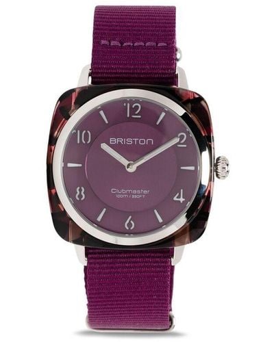 Briston Orologio Clubmaster Chic 36mm - Viola