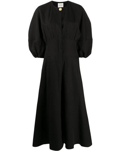 LeKasha Helwan エンパイアライン ドレス - ブラック