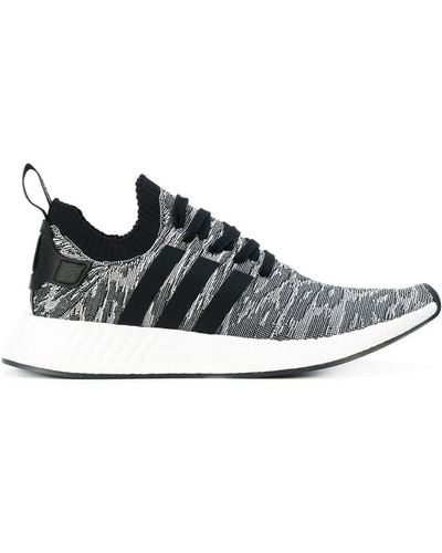 adidas Nmd_r2 Primeknit Sneakers - Black