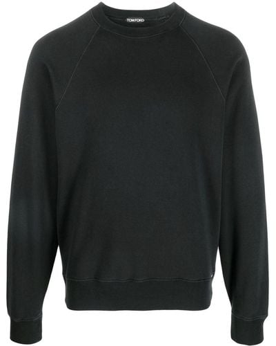Tom Ford Sweater Met Raglan Mouwen - Zwart