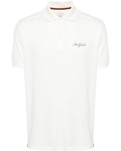 Paul Smith ロゴ ポロシャツ - ホワイト