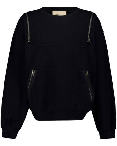 Gucci Sweatshirt mit " Mettamorfosi"-Print - Schwarz