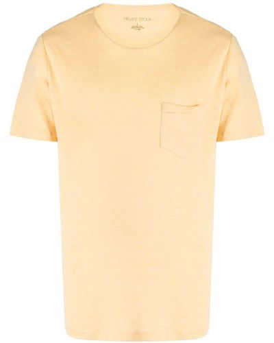 Private Stock T-shirt Met Ronde Hals - Naturel