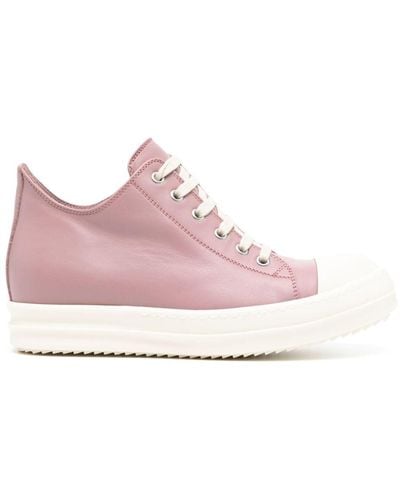 Rick Owens Low Trainers - Pink