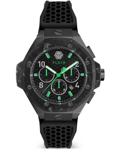 Philipp Plein クロノロイヤル 46mm 腕時計 - ブラック