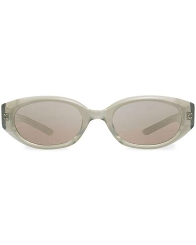 Gentle Monster Void Gc10 Oval-frame Sunglasses - Grey