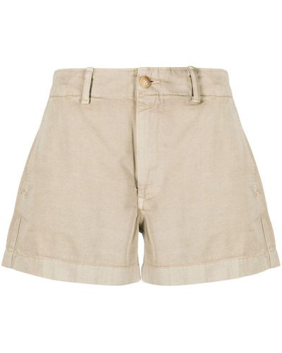 Polo Ralph Lauren Wide-leg Chino Shorts - Natural