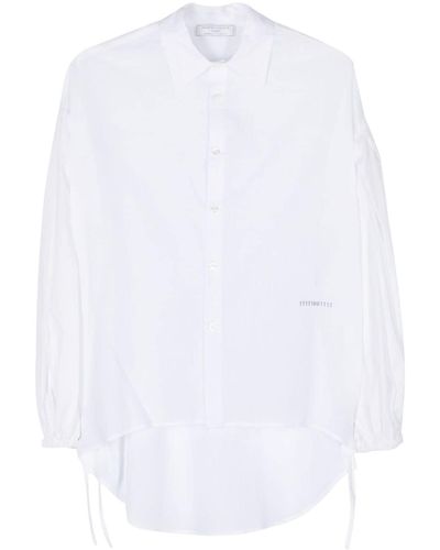 Societe Anonyme Camicia Volume - Bianco