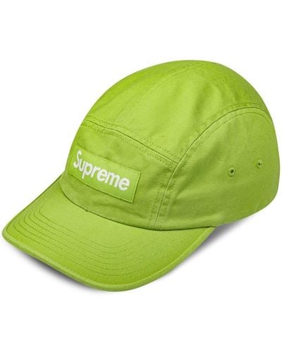 Supreme Gorra de sarga con efecto lavado - Verde