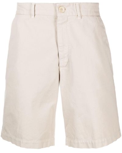 Brunello Cucinelli Cotton Bermuda Shorts - Natural