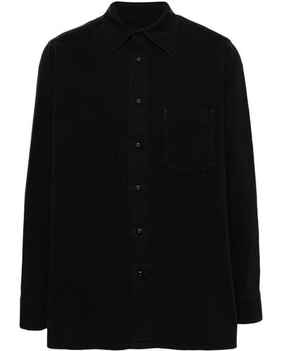 MM6 by Maison Martin Margiela Long Sleeve Shirt - Black