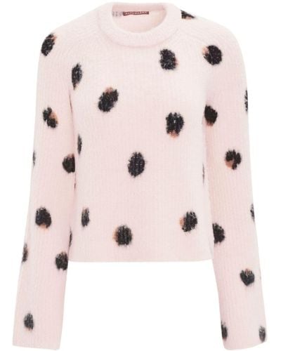 Altuzarra Whitmore Polka Dot-pattern Sweater - Pink