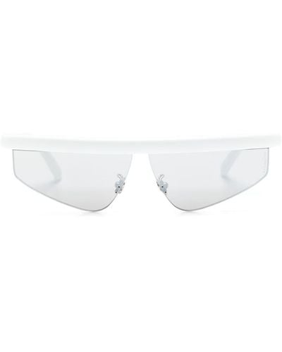 Moncler Orizion Geometric-frame Sunglasses - White