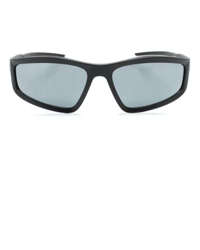 Ferrari Biker-style Frame Sunglasses - Black