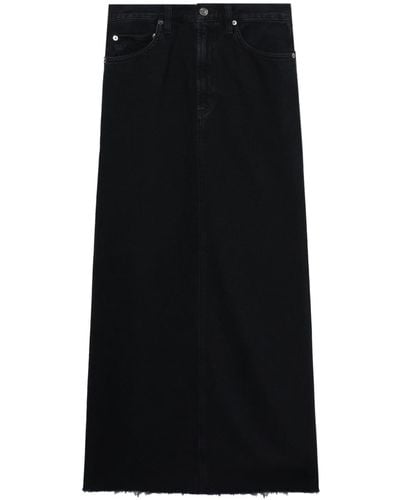 Agolde Hilla Skirt Clothing - Black