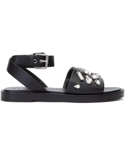 3.1 Phillip Lim Nadine Crystal-embellished Sandals - Black