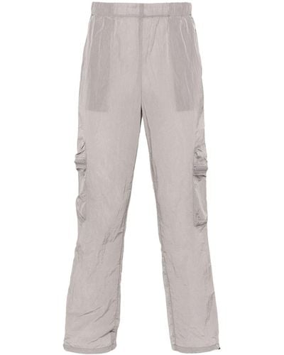 Rains Kano Crinkled Shell Trousers - Grey