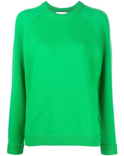 Kujten Martin Crew-neck Cashmere Sweater - Green