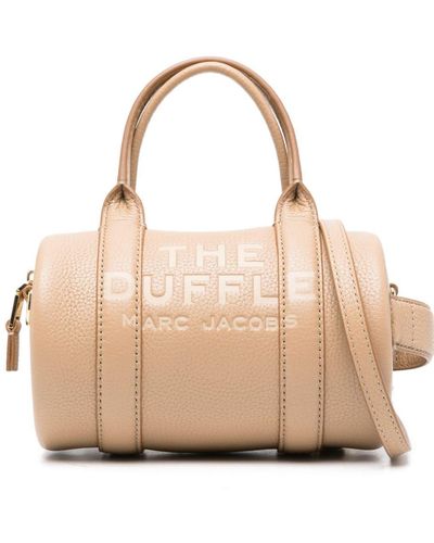 Marc Jacobs The Mini Leather Duffle バッグ - ナチュラル