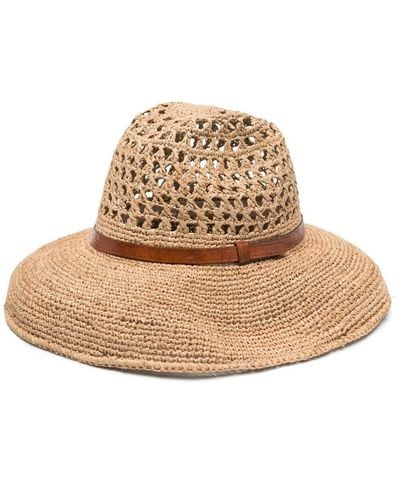 IBELIV Sombrero de paja Safari - Neutro