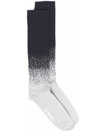 Sunnei Gradient-effect Socks - Grey
