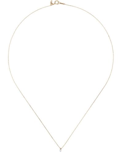 PERSÉE 18kt Yellow Gold Danae Diamond Necklace - White