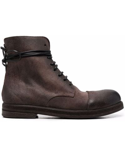 Marsèll Zucca Zeppa Ankle Boots - Brown