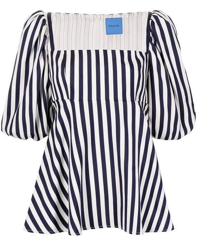 Macgraw Vienna Striped Top - Multicolor