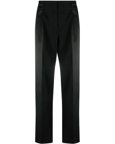 Lanvin Straight-leg Tailored Pants - Black