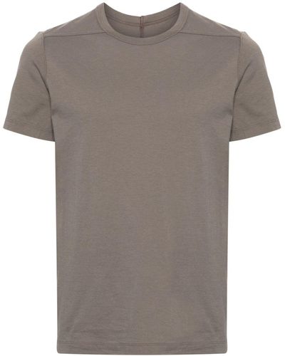 Rick Owens パネル Tシャツ - グレー