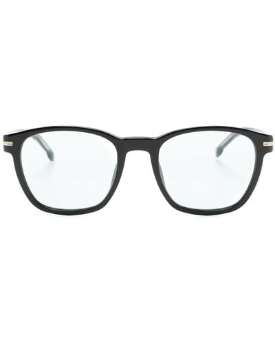 BOSS Gafas de sol con montura cuadrada - Negro