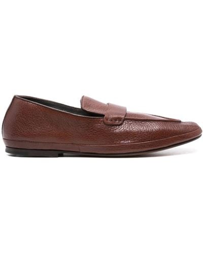 Henderson Ernest leather loafers - Braun