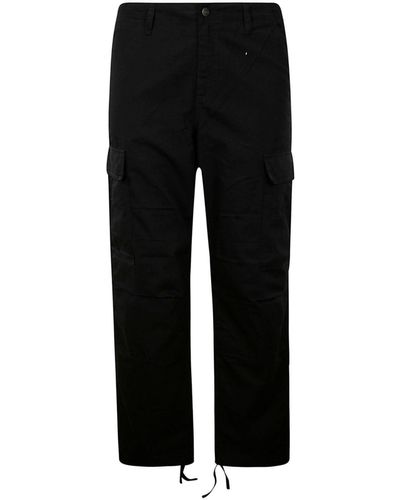 Carhartt Regular Cotton Cargo Trousers - Black