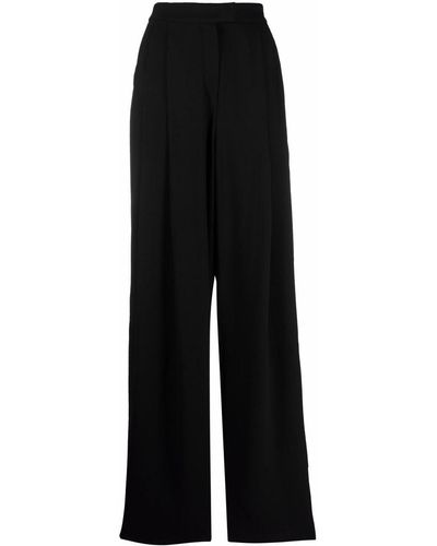 Emporio Armani Pleated-waist Pants - Black