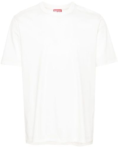 DIESEL T-must Cotton T-shirt - White