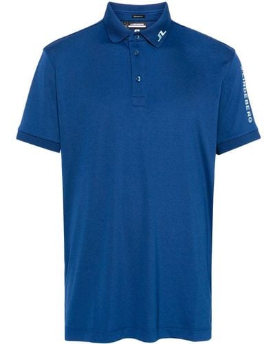 J.Lindeberg Tour Tech Polo Shirt - Blue