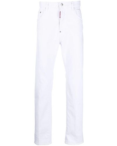 DSquared² Gerade Jeans - Weiß