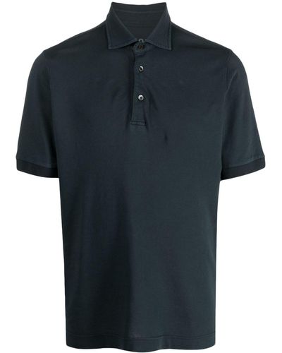Circolo 1901 Short-sleeve Cotton Polo Shirt - Black