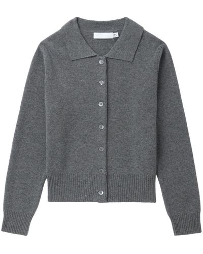 Low Classic Wool-blend Cardigan - Grey
