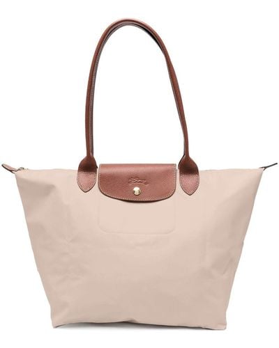 Longchamp Large Le Pliage Shoulder Bag - Pink
