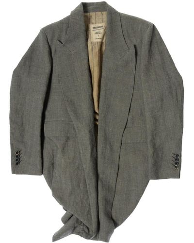 Uma Wang Single-breasted Blazer - Grey