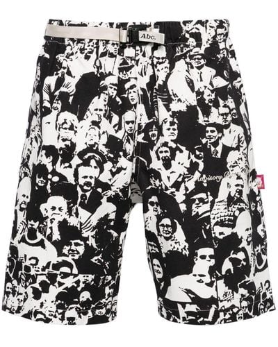 Advisory Board Crystals Shorts Herd Mentality con coulisse - Nero