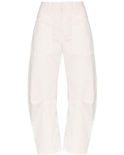 Nili Lotan Shon Balloon-leg Trousers - White